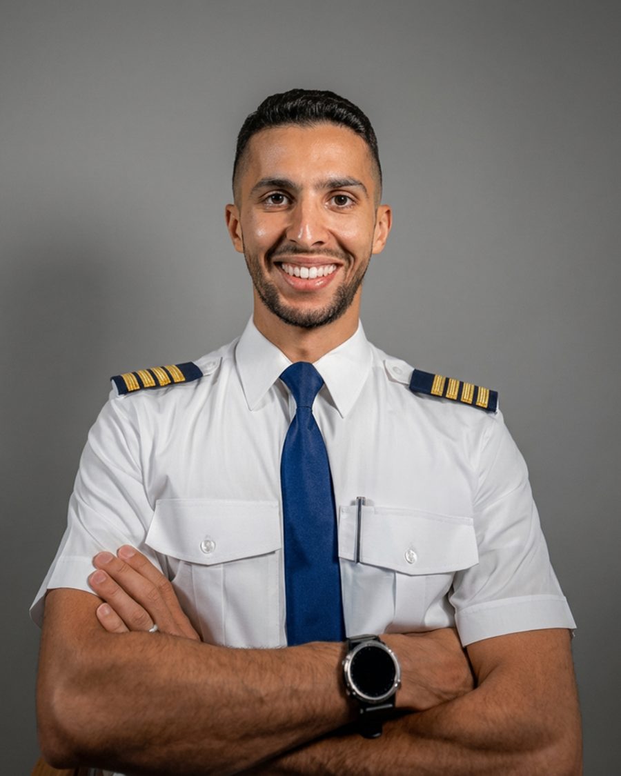 Capt. Yassine, airline captain and author of Don't Become a Pilot Before You Read This
